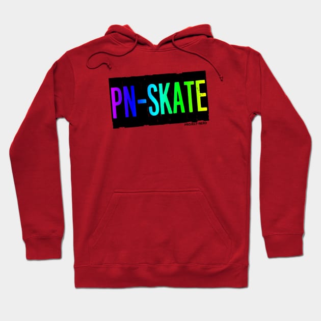 Project-Nerd Skate Rainbow Hoodie by Project-Nerd